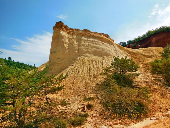 Ockerfelsen von Rustrel
