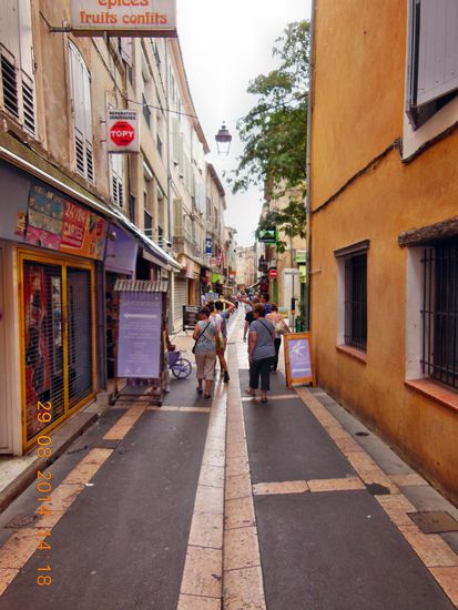 Fussgängerzone in Apt