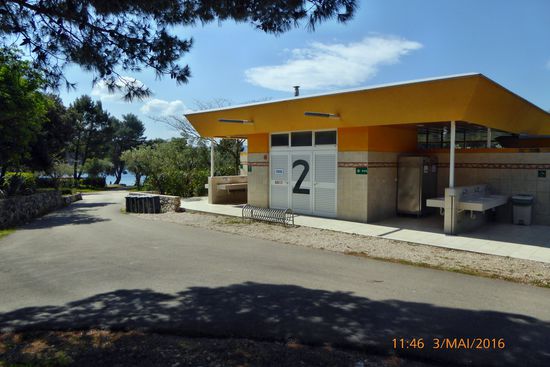 Sanitär Camping Kovacine Cres