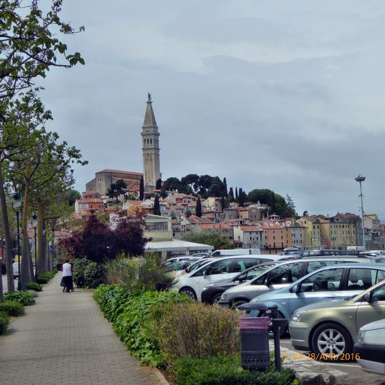 Rovinj mit Blich zur Kirche Hlg. Euphemia