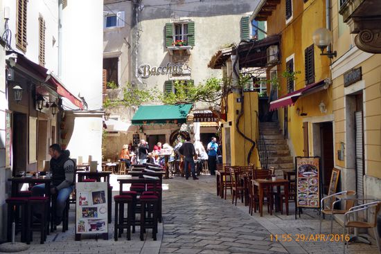 Gemütliche Ecke in Porec