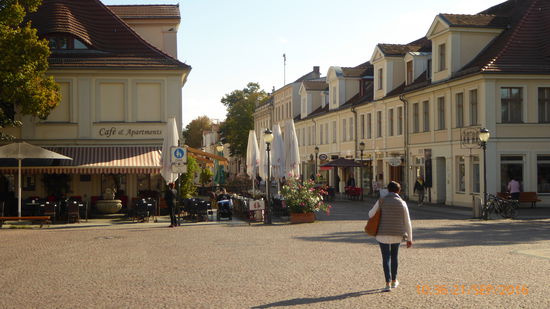 Eingang Fussgängerzone Potsdam