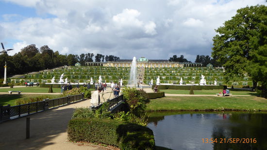 Lustgarten Schloss Sanssouci