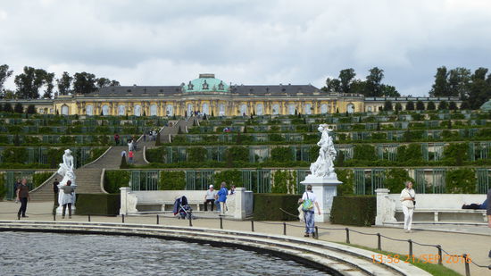 Weinberg und Schloss Sanssouci