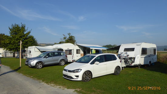 Unsere Stellplätze Camping kalte Quelle Würzburg