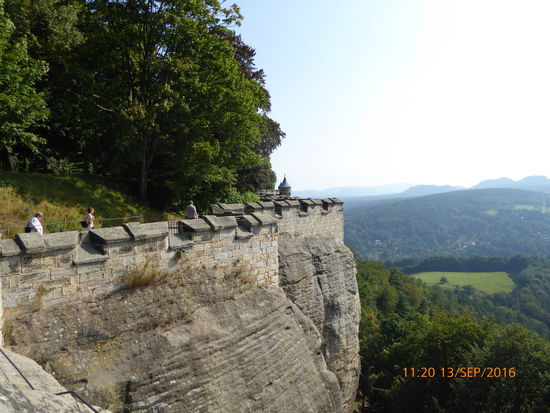 Rundweg auf der Festung