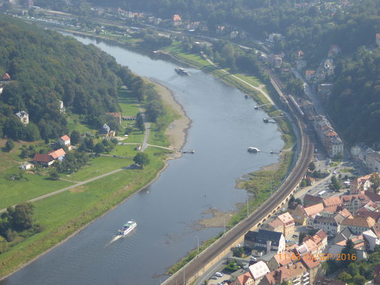 Aussicht auf Königstein