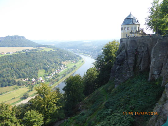 Aussicht Festung Königstein