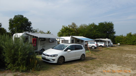 Unsere Stellplätze auf dem Camping Spreewaldtor Gross/Leuthen