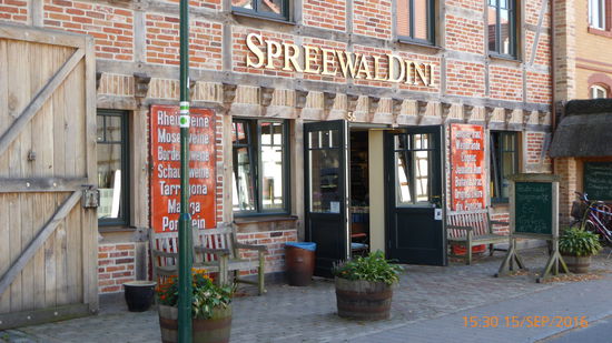 Hier die bekannten Spreewald Gurken in Schlepzig eingekauft