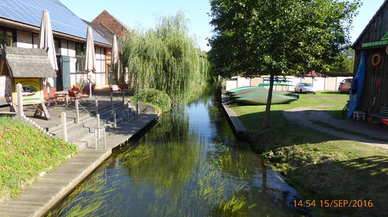 Stimmung auf dem Kanal