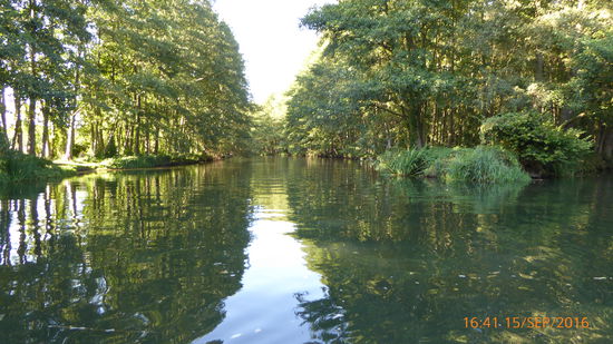 Lichtstimmung auf der Kanalfahrt