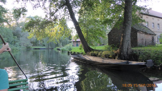 Lichtstimmung auf der Kanalfahrt