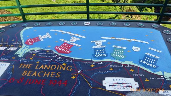 Amerikanischer Soldatenfriedhof Colleviller sur Mer