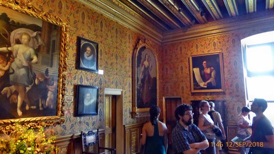 Schlafzimmer im Schloss Chenonceaux