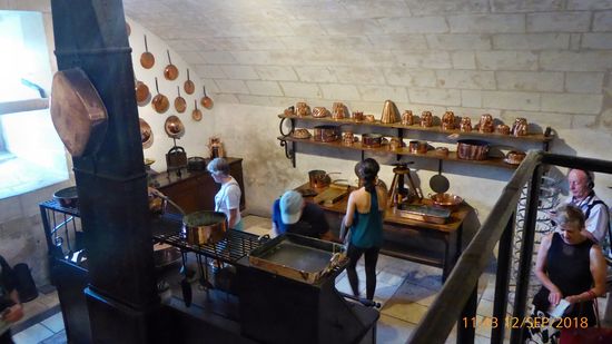 Küche Schloss Chenonceaux