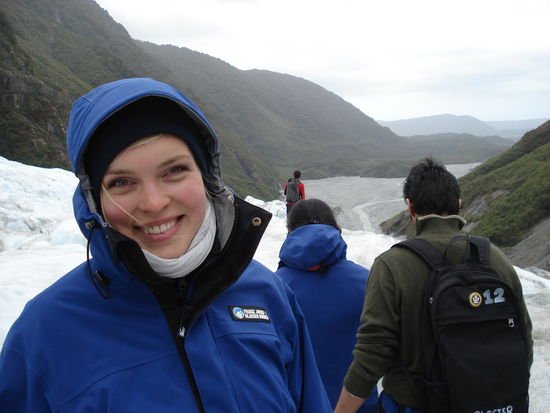 angekommen! wir haben unseren endpunkt erreicht!