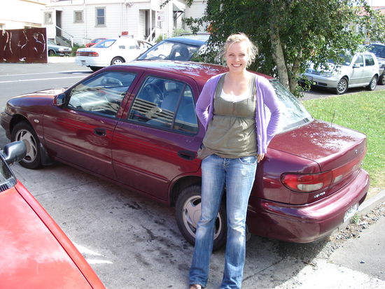 ein letztes mal.. meine kia und ich.. es war so schön.. hach ja..