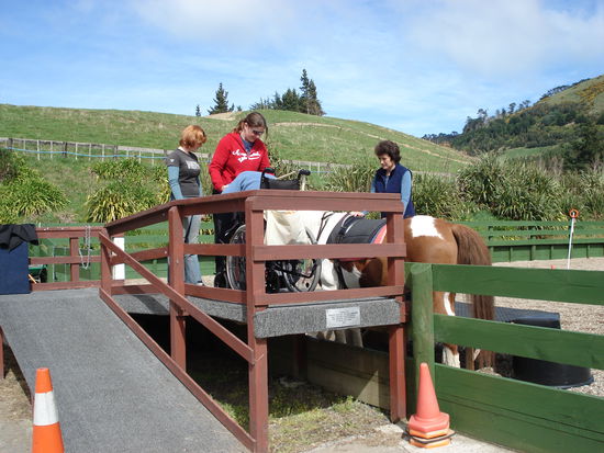 rollstuhlgerechter einstieg!
