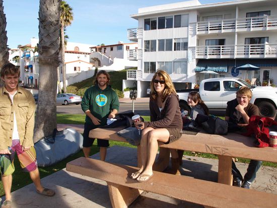 Ein Strandausflug nach San Clemente mit der ganzen Familie 