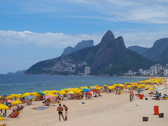 An der Copacabana...