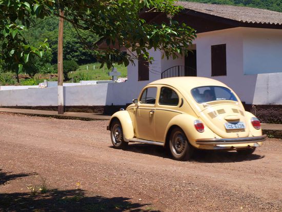 Hier spricht man nicht nur Deutsch sondern man fährt auch noch Deutsch 