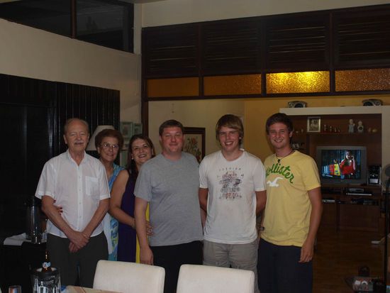 v.l. Milton, Liane, Carina, Lico