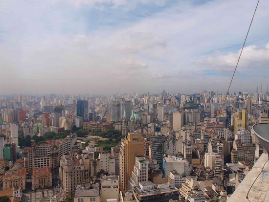 Megalopolis Sao Paulo... 360° nur Häusermeer