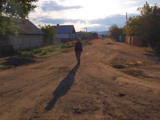 russischer Grenzort...