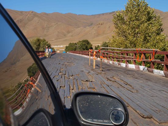 eine äusserst vertrauendserweckende Brücke