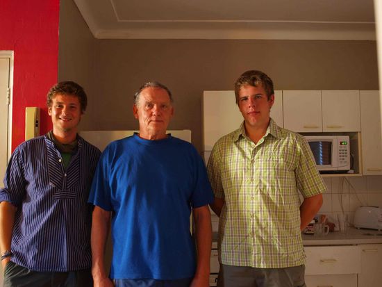 zusammen mit Wolfgang