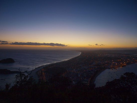Sonnenaufgang vom Mt Maunganui