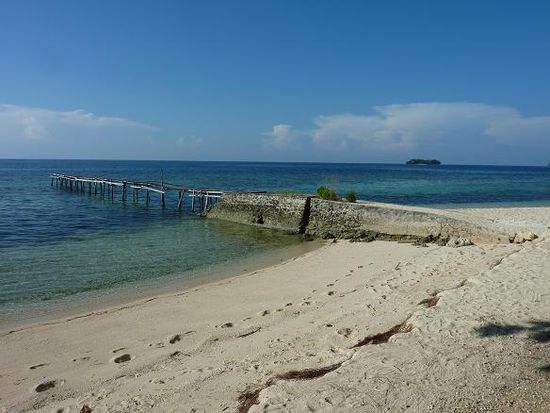 Strand vor dem Hotel