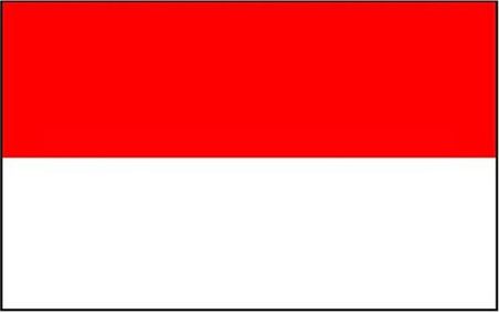 Flag Indonesien