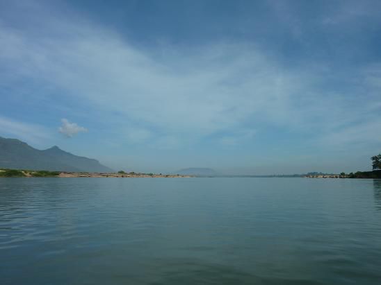Mekongueberfahrt nach Champasak