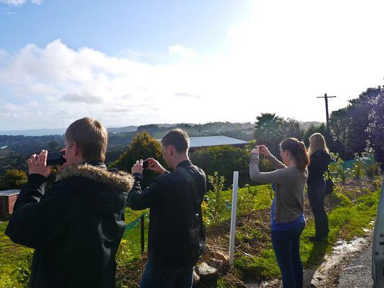 Es war sooo schön, da mussten gleich alle ein Foto machen