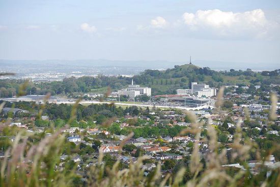 Blick vom Mount Eden