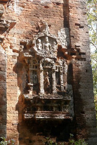 Diese Reliefs sind wohl über 1300 Jahre alt.
