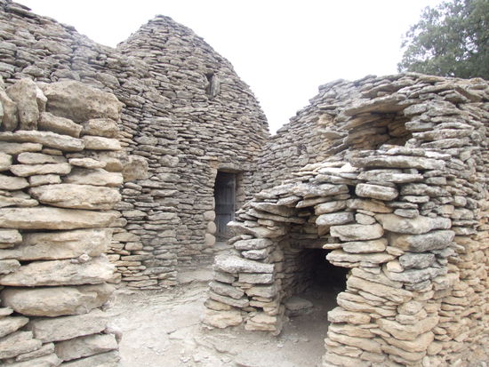 Die Steinhäuser im Village de Bories