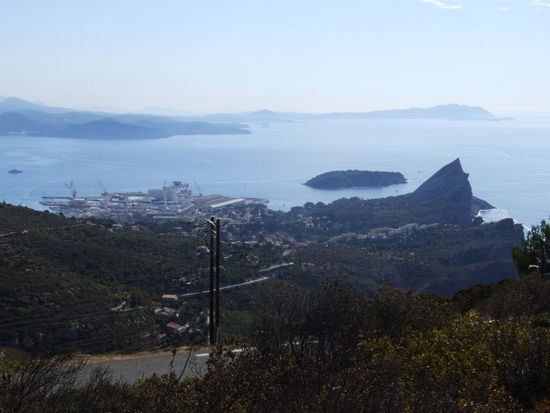 Blick auf die Bucht von La Ciotat