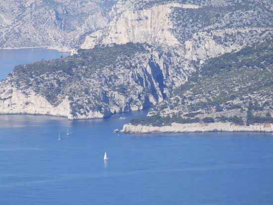 Die Calanques zwischen Cassis und Marseille - hier kochte übrigens schon Sarah Wiener!