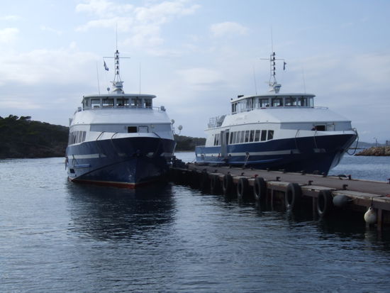 Die Fähre zur Ile de Porquerolles