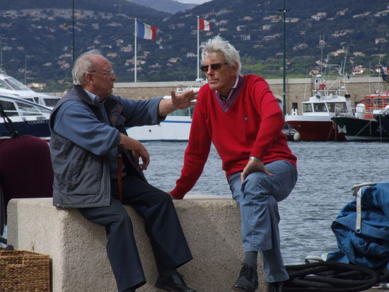 Und ein Plausch am alten Hafen