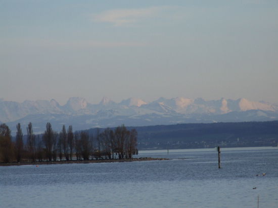 Abendstimmung am See - Blick vom Campingplatz