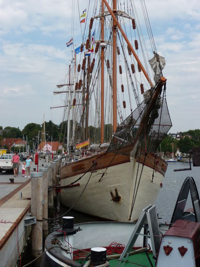 Schöne alte Schiffe gucken