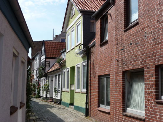 Und hübsche enge Gassen