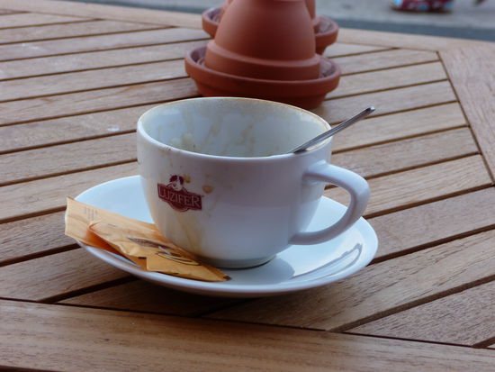 Obligatorische Kaffeepause