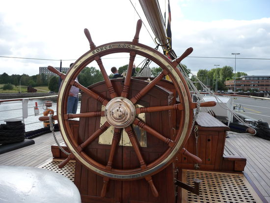 Die Gorch Fock, die wir (fast) ganz für uns alleine hatten. Privatführung exklusiv!