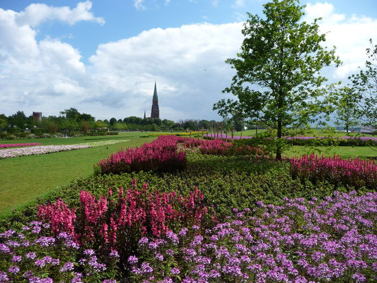 Blütenmeer auf der Landesgartenschau in Schleswig