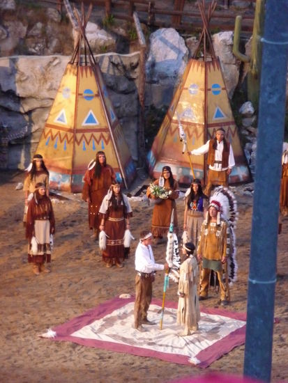 "Hugh - ich habe gesprochen"